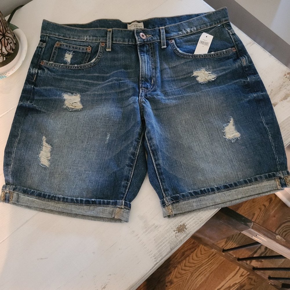 NWT Gap Jean Bermuda Shorts